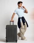 HRX by Hrithik Roshan Medium Check-in Suitcase (65 cm) 8 Wheels - Force