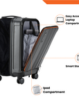 HRX Force Urban Trolley with Laptop Compartment