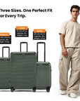 HRX by Hrithik Roshan Small Cabin Suitcase (56 cm) 8 Wheels - Grit