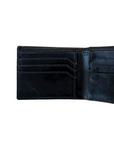 Rare rabbit' Corp 2 (Leather) Wallet-Bi-Fold (Cc)-Black