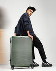 HRX by Hrithik Roshan Small Cabin Suitcase (56 cm) 8 Wheels - Grit