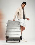 HRX by Hrithik Roshan Medium Check-in Suitcase (65 cm) 8 Wheels - Brute