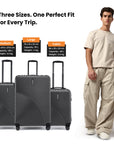HRX by Hrithik Roshan Small Cabin Suitcase (56 cm) 8 Wheels - Glide