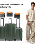 HRX by Hrithik Roshan Large Check-in Suitcase (75 cm) 8 Wheels - Force