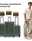 HRX by Hrithik Roshan Hard Body Set of 2 Luggage 8 Wheels - Force