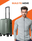 HRX by Hrithik Roshan Hard Body Set of 3 Luggage 8 Wheels - Force