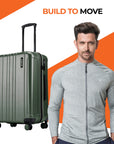 HRX by Hrithik Roshan Hard Body Set of 2 Luggage 8 Wheels - Force