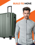 HRX by Hrithik Roshan Hard Body Set of 2 Luggage 8 Wheels - Force