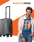 HRX by Hrithik Roshan Small Cabin Suitcase (56 cm) 8 Wheels - Force