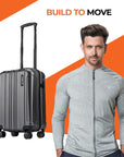 HRX by Hrithik Roshan Hard Body Set of 3 Luggage 8 Wheels - Force