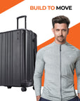 HRX by Hrithik Roshan Large Check-in Suitcase (75 cm) 8 Wheels - Force