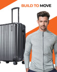 HRX by Hrithik Roshan Hard Body Set of 2 Luggage 8 Wheels - Force