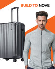 HRX by Hrithik Roshan Medium Check-in Suitcase (65 cm) 8 Wheels - Force