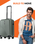 HRX by Hrithik Roshan Small Cabin Suitcase (56 cm) 8 Wheels - Glide