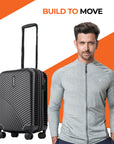 HRX by Hrithik Roshan Small Cabin Suitcase (56 cm) 8 Wheels - Glide
