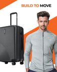 HRX by Hrithik Roshan Medium Check-in Suitcase (65 cm) 8 Wheels - Glide