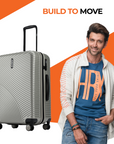 HRX by Hrithik Roshan Medium Check-in Suitcase (65 cm) 8 Wheels - Glide