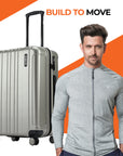 HRX by Hrithik Roshan Hard Body Set of 2 Luggage 8 Wheels - Force