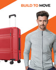 HRX by Hrithik Roshan Large Check-in Suitcase (75 cm) 8 Wheels - Helium