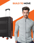 HRX by Hrithik Roshan Medium Check-in Suitcase (65 cm) 8 Wheels - Helium