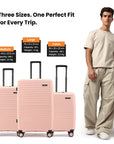 HRX by Hrithik Roshan Hard Body Set of 2 Luggage 8 Wheels - Kyoto