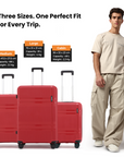 HRX by Hrithik Roshan Medium Check-in Suitcase (65 cm) 8 Wheels - Helium