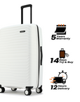 HRX by Hrithik Roshan Large Check-in Suitcase (75 cm) 8 Wheels - Kyoto