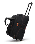 HRX Strolley Duffel Bag - Overdrive Wheel Push Button Soft Luggage