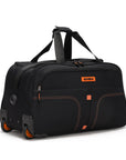 HRX Strolley Duffel Bag - Overdrive Wheel Push Button Soft Luggage