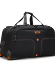 HRX Strolley Duffel Bag - Overdrive Wheel Push Button Soft Luggage