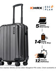 HRX by Hrithik Roshan Small Cabin Suitcase (56 cm) 8 Wheels - Force