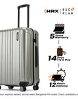 HRX by Hrithik Roshan Medium Check-in Suitcase (65 cm) 8 Wheels - Force