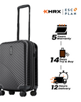 HRX by Hrithik Roshan Small Cabin Suitcase (56 cm) 8 Wheels - Glide