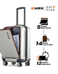 HRX Force Urban Trolley with Laptop Compartment