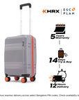 HRX Helium Small Cabin Suitcase (56 cm) 8 Wheels - by Hrithik Roshan