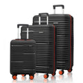 HRX Zanzibar Hard Body Set of 3 Luggage (8 Wheels) - Polypropylene