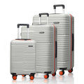 HRX Zanzibar Hard Body Set of 3 Luggage (8 Wheels) - Polypropylene
