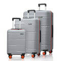 HRX Zanzibar Hard Body Set of 3 Luggage (8 Wheels) - Polypropylene