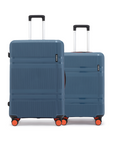 HRX by Hrithik Roshan Hard Body Set of 2 Luggage 8 Wheels - Helium