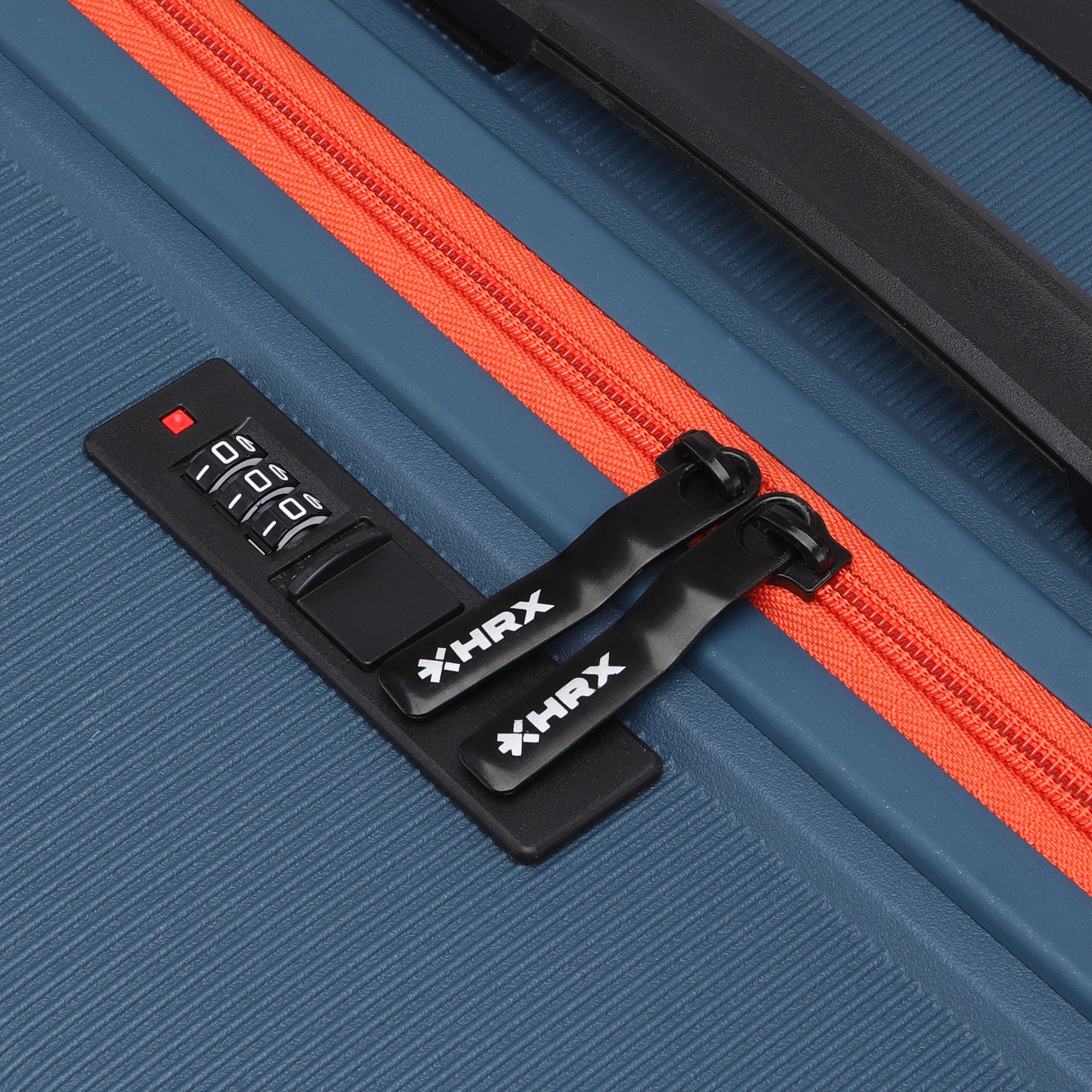 HRX by Hrithik Roshan Hard Body Set of 3 Luggage 8 Wheels - Helium