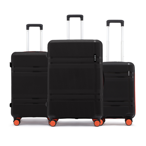 HRX Helium Hard Body Set of 3 Luggage (8 Wheels) - Polycarbonate