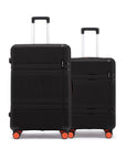 HRX by Hrithik Roshan Hard Body Set of 2 Luggage 8 Wheels - Helium