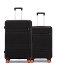 HRX by Hrithik Roshan Hard Body Set of 2 Luggage 8 Wheels - Helium