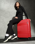 HRX by Hrithik Roshan Hard Body Set of 2 Luggage 8 Wheels - Helium