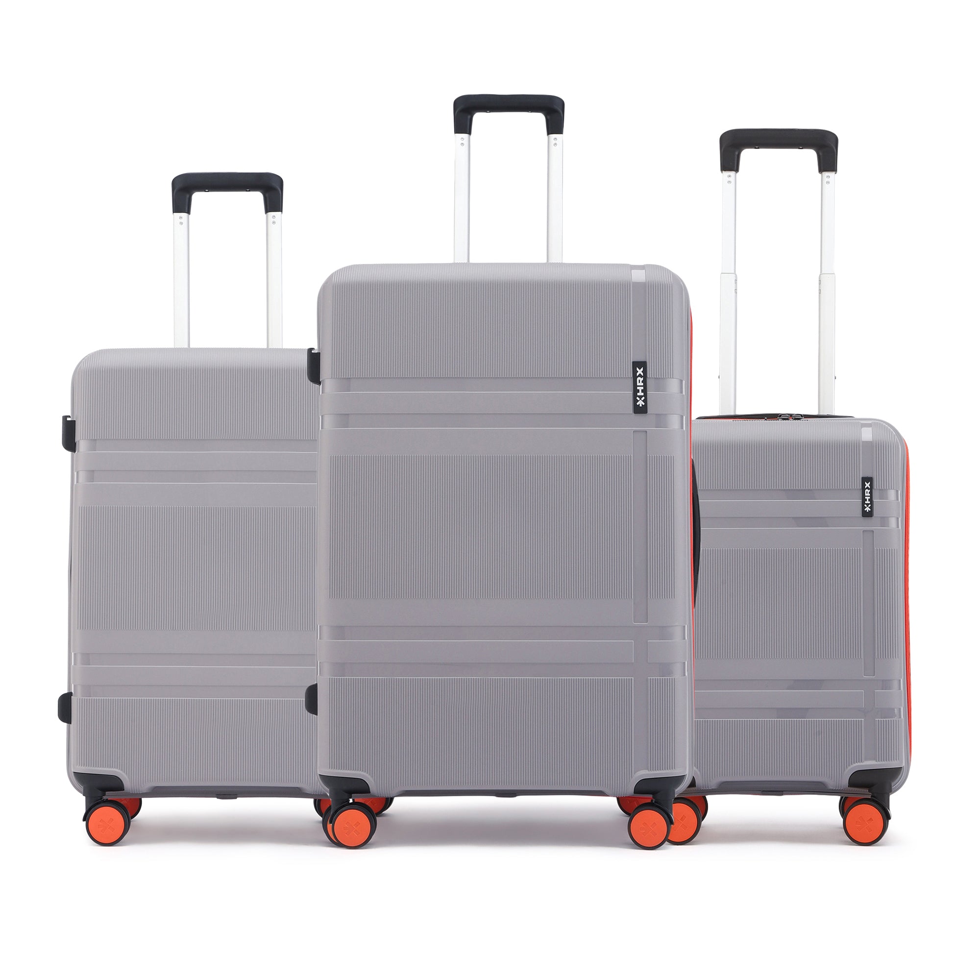 HRX Hard Body Luggage Set of 3 - 8 Wheels Helium - Escape Plan