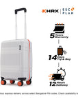 HRX Helium Small Cabin Suitcase (56 cm) 8 Wheels - by Hrithik Roshan
