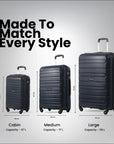 Snitch Loop Polypropylene Set of 2 Trolley (4 Wheels)