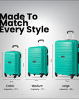 Snitch Loop Polypropylene Set of 2 Trolley (4 Wheels)