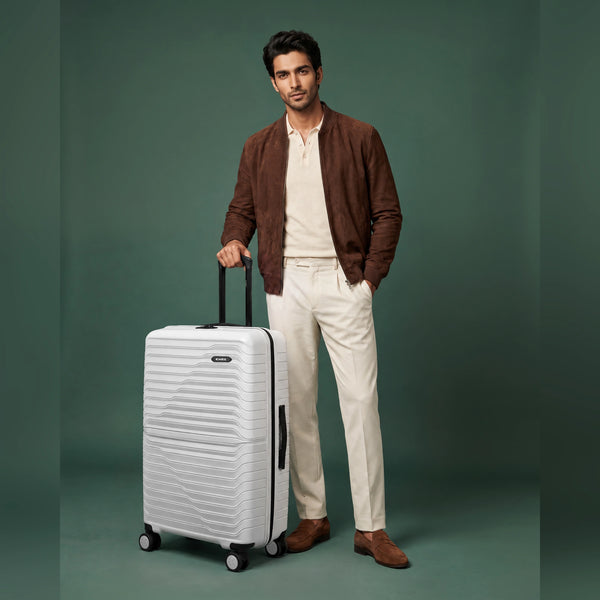 HRX Kyoto Medium Check-in Suitcase (65 cm) 8 Wheels - Polypropylene