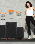 HRX by Hrithik Roshan Large Check-in Suitcase (75 cm) 8 Wheels - Madrid